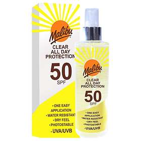Malibu Sun All Day Clear Protection Spray SPF50 250ml