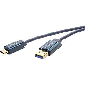 ClickTronic Casual USB A - USB C 3.0 2m