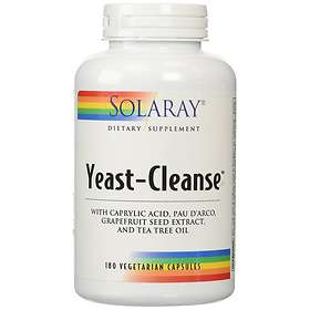 Solaray Yeast Cleanse 180 Kapsler