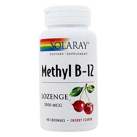 Solaray Methyl B-12 500mcg 60 Capsules