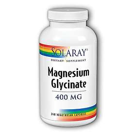 Solaray Magnesium Glycinate 400mg 240 Capsules