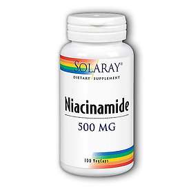 Solaray Niacinamide 500mg 100 Capsules