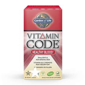 Vitamin Code Raw Healthy Blood 60 Kapslar