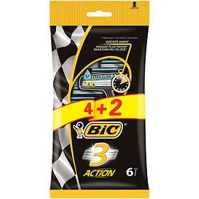 BIC 3 Action Disposable 6-pack