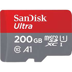 SanDisk Ultra microSDXC Class 10 UHS-I U1 A1 100MB/s 200GB