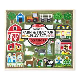 Melissa & Doug Bondgård och Traktor Lekset 4800