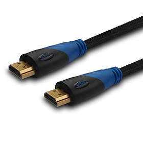 Savio Braided HDMI - HDMI High Speed with Ethernet 1,5m
