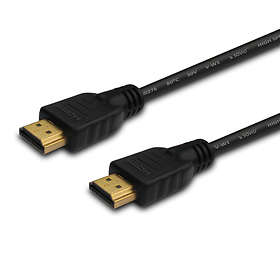 Savio HDMI - HDMI Haute vitesse avec Ethernet 1m