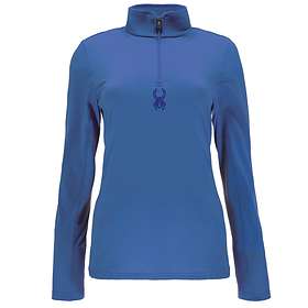 Spyder Shimmer Bug Velour Zip Neck Fleece (Dam)