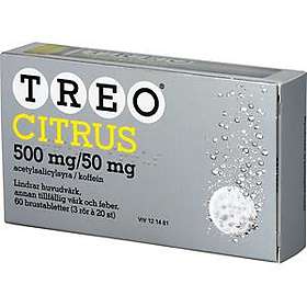 Meda Treo Citrus 500mg/50mg 60 Tabletter