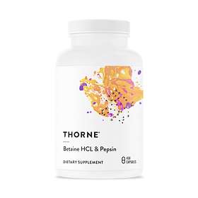 Thorne Research Betaine HCL & Pepsin 450 Kapslar