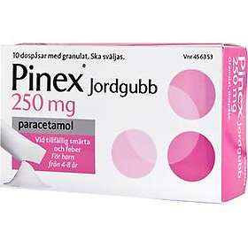 Actavis Pinex 250mg Paracetamol Pulver 10st