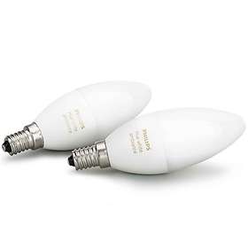 Philips Hue White Ambiance B39 6500K E14 6W 2-pack (Dimmable)