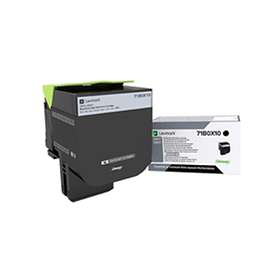 Lexmark 71B0X10 (Svart)