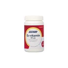 Nycomed Nycoplus D3-vitamin 80mcg 100 Tabletter
