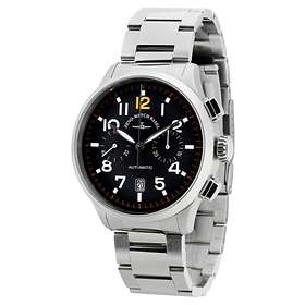 Zeno-Watch Pilot Retro Tre Chronograph Bicompax 6302BHD-a15M