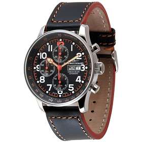 Zeno-Watch X-Large Pilot Chronograph Day-Date P557TVDD-a15