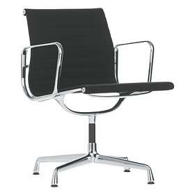 Vitra Aluminium Group EA 108 Karmstol (läder)