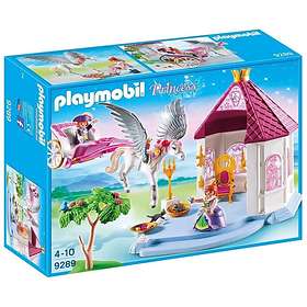 Playmobil Princess 9289 Pavillon du Roi avec Cheval Ailé