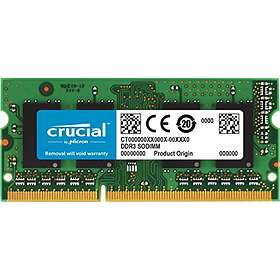 Crucial SO-DIMM DDR3 1600MHz Apple 4GB (CT4G3S160BJM)