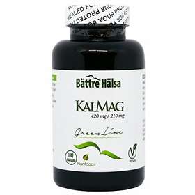 Bättre Hälsa Green Line Kal-Mag 100 Kapslar