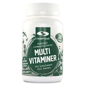 Healthwell Multivitaminer 180 Kapslar
