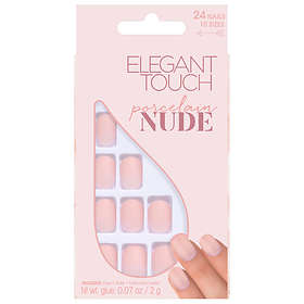 Elegant Touch Nude False Nails 24-pack