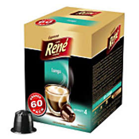 Café René Nespresso Lungo 60st (Kapslar)