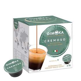 Gimoka Espresso Cremoso 16 pièces (Capsules)