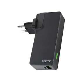 Leitz Complete USB Travel Wall Charger and Power Bank 3000