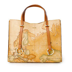 Alviero Martini Nylon Map Large Tote Bag (17IL4GI05)