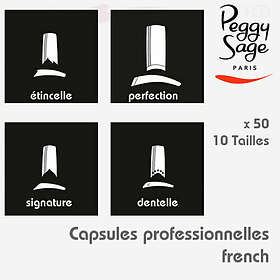 Peggy Sage French Etincelle False Nails 50-pack