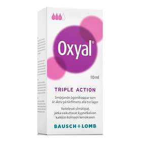 Bausch & Lomb Oxyal Triple Action Eye Drops 10ml