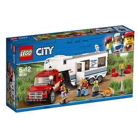 LEGO City 60182 Pickup og Campingvogn - Find den bedste på Prisjagt