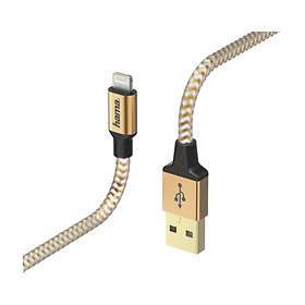 Hama PrimeLine Reflective USB A - Lightning 1.5m