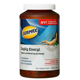 Gerimax Daglig Energi 150 Tabletter