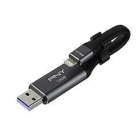 PNY USB 3.0 Duo-Link Cable Design OTG 128GB