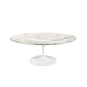 Knoll Saarinen Oval Soffbord 107x70cm