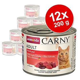 Animonda Carny Adult Cat Cans 12x0.2kg