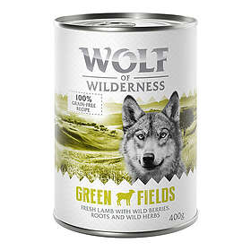 Wolf of Wilderness Green Fields Adult Can 0.4kg