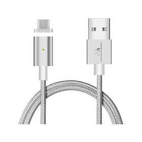 Maclean Magnetic USB A - USB Micro-B (with Lightning) 2.0 1m