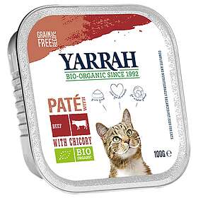 Yarrah Cat Adult Paté 6x0.1kg