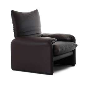 Cassina 675 Maralunga Läder (Fåtölj)