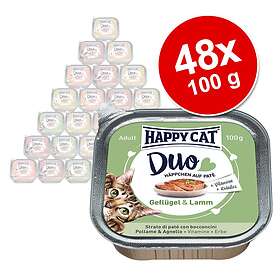 Happy Cat Duo Pate 48x0,1kg