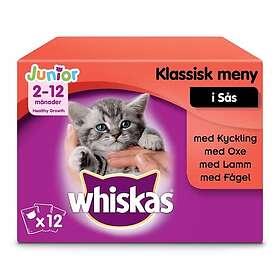 Whiskas Junior Pouches 48x0,1kg