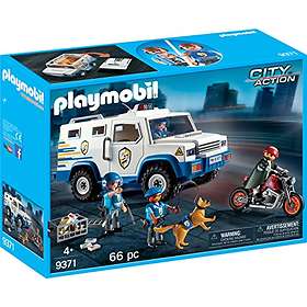 Playmobil City Action 9371 Police Money Transporter