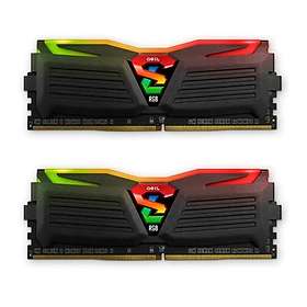 GeIL Super Luce RGB Lite Black DDR4 2400MHz 2x4GB (GLC48GB2400C16DC)