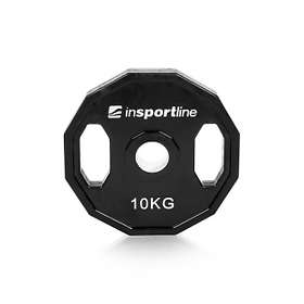 InSportLine Rubber Coated Weight Plate 30mm 2x10kg