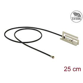 DeLock WLAN MHF IV/ HSC MXHP32 802.11 ac/a/h/b/g/n PIFA 1.6dBi (86217)