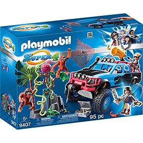 Playmobil Super4 9407 Tout-terrain avec Alex et Rock Brock